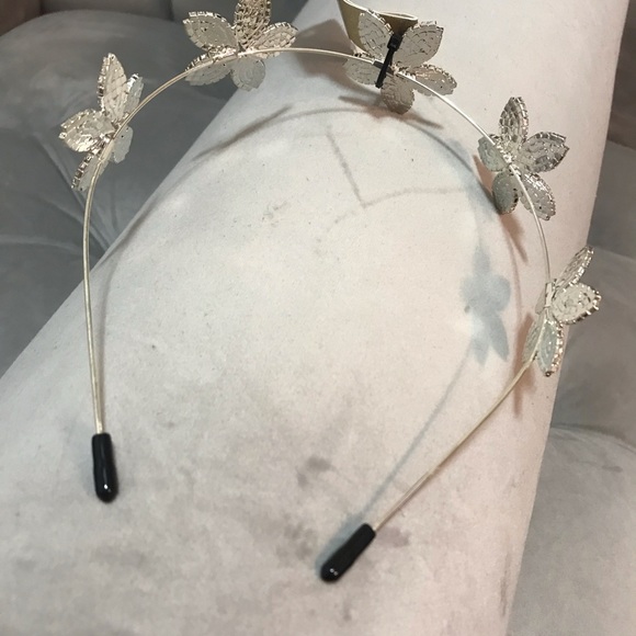 Natasha Crystal Floral Headband main image 4